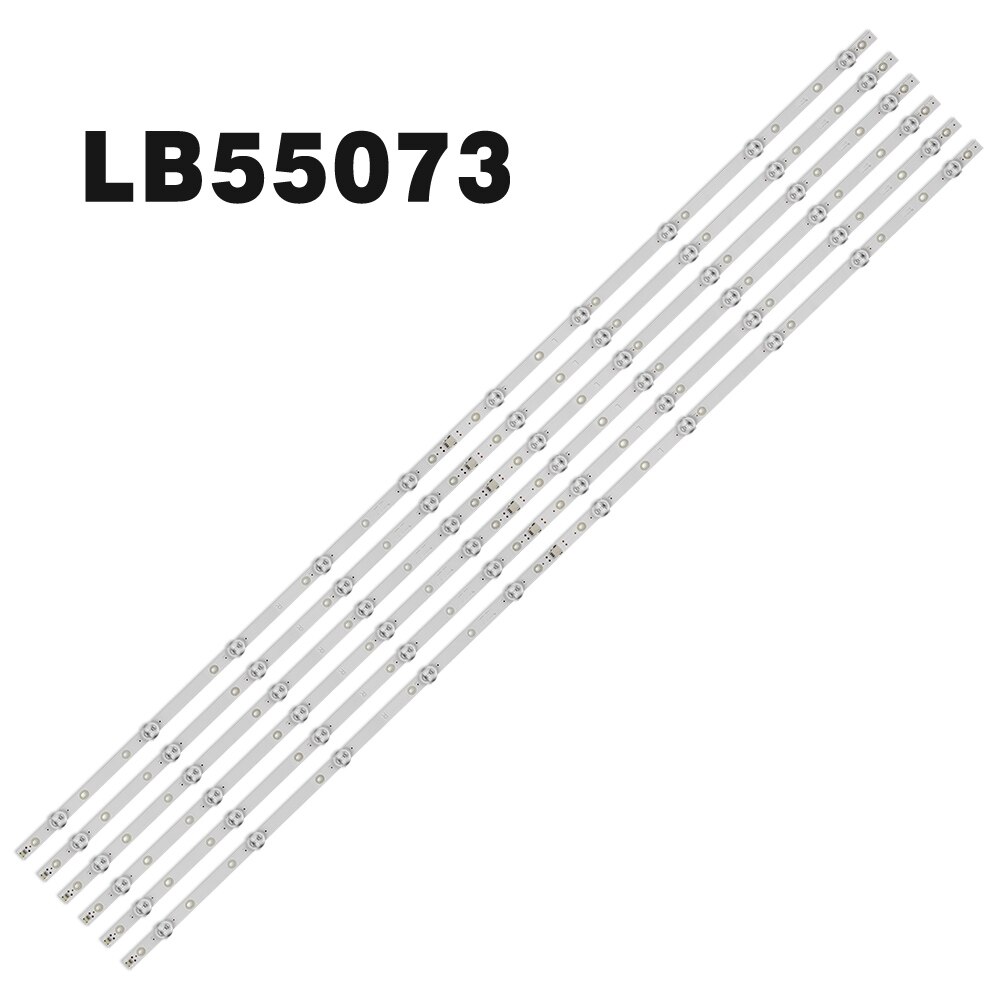 12PCS LED Ʈ 55PUS6162 55PUS6262 55PUS6703 55PUS6753 E349376LB55073 V0_02 LB55073, 55PUS6162 55PUS6262 55PUS6703 55